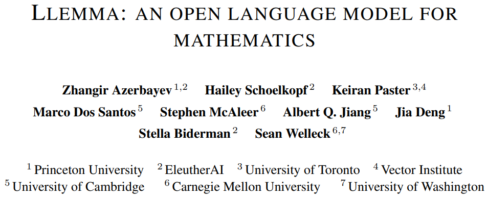 ​参数少近一半，性能逼近谷歌Minerva，又一个数学大模型开源了