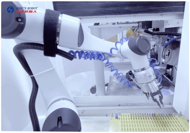 整体效率提升350%,大族协作机器人赋能超硬刀具磨床自动上下料