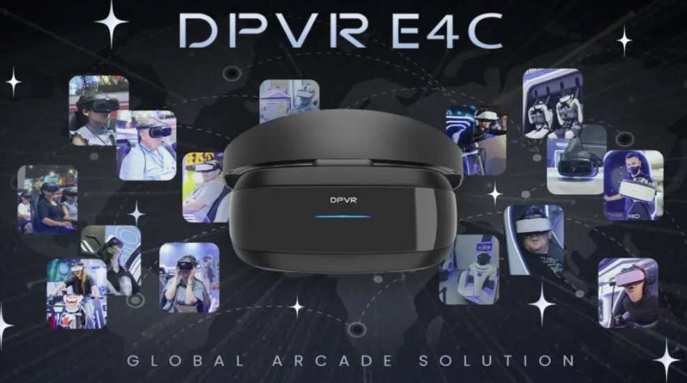 面向线下街机娱乐,大朋 VR发布全新PC VR头显E4C