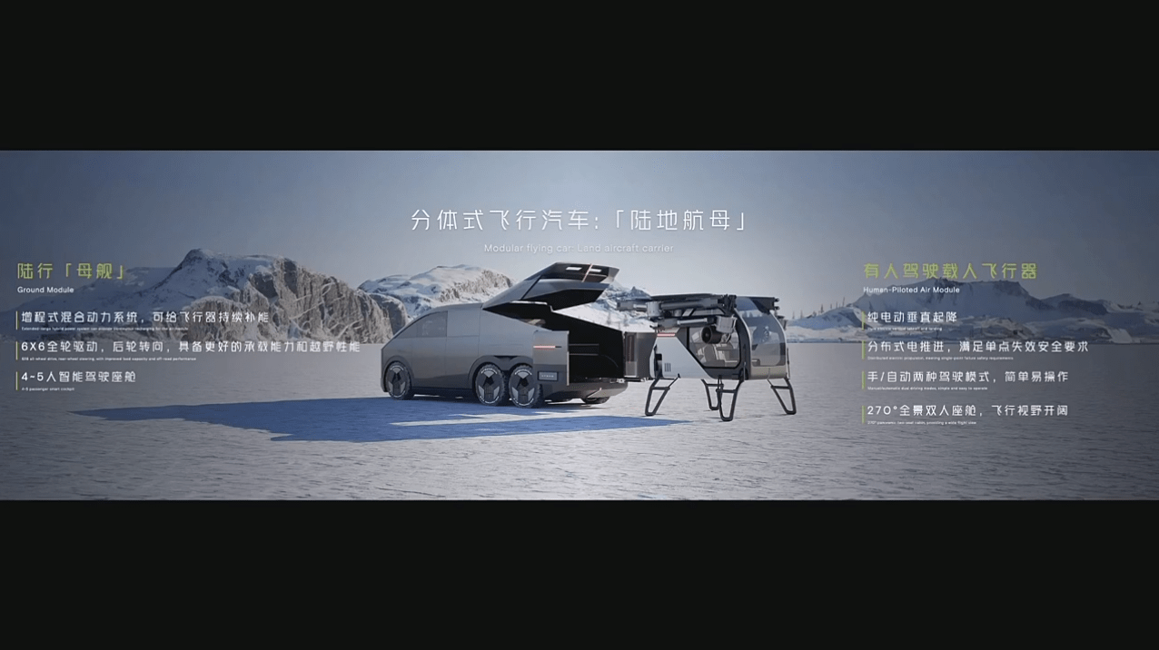 首款MPV、飞行汽车、人行机器人!小鹏汽车科技日看点满满