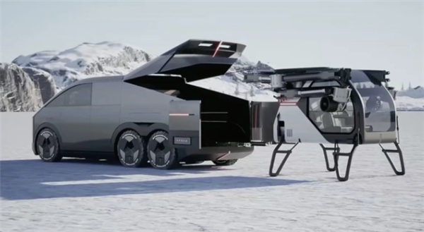 小鹏汇天科技日：惊艳亮相创新车机分体式飞行汽车