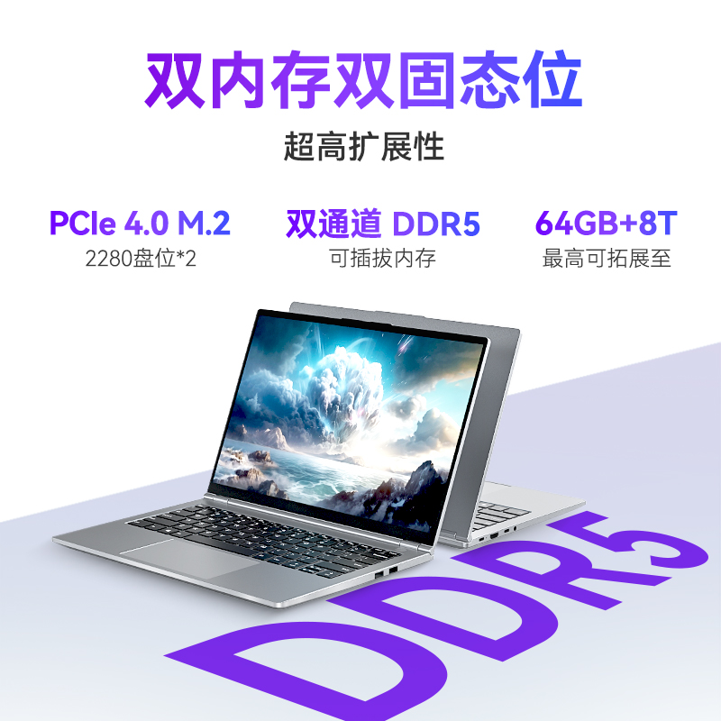 吾空凌云X14 Pro:AI笔记本新品R7-7840HS轻薄性能本震撼发布