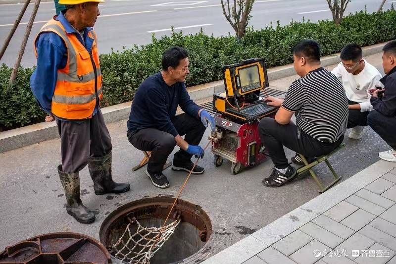 井下机器人，检查验收雨水管道