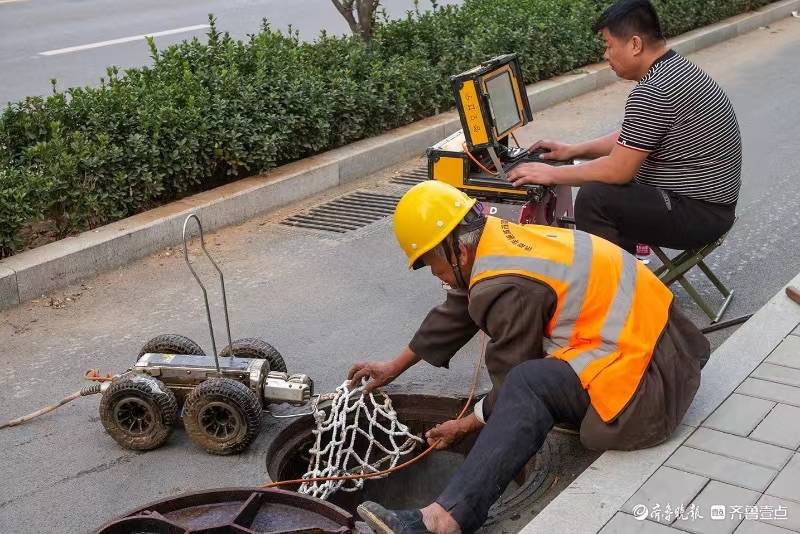 井下机器人，检查验收雨水管道