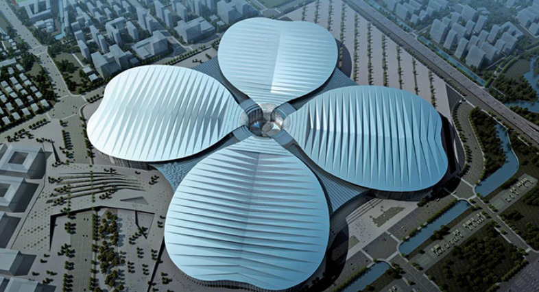 我国第六届进博会将首次实现 100% 绿电办展，采用光伏发电和风电