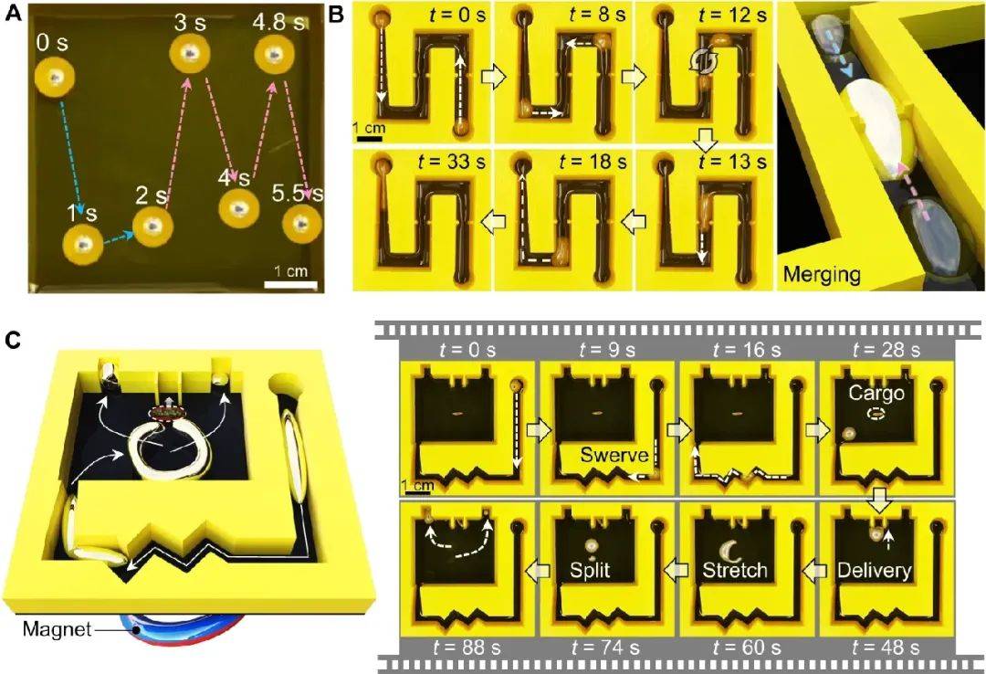磁性液态金属研究成果:哈工大突破磁性微型软体机器人技术