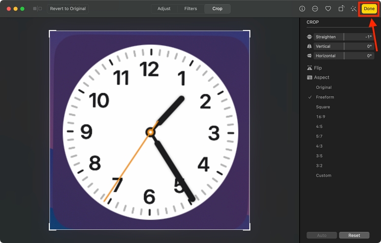 如何在Mac上裁剪屏幕截图