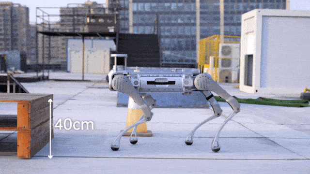 ​宇树又双叒叕发新品速度可达6米/秒全球最快行业四足机器人B2来了