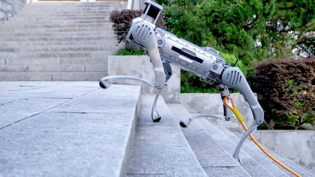 ​宇树又双叒叕发新品速度可达6米/秒全球最快行业四足机器人B2来了