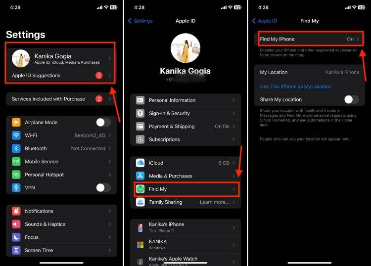 如何关闭“查找我的 iPhone”