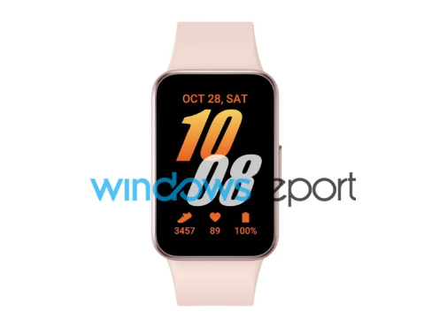 引人关注的三星Galaxy Fit 3运动手环首批渲染图曝光