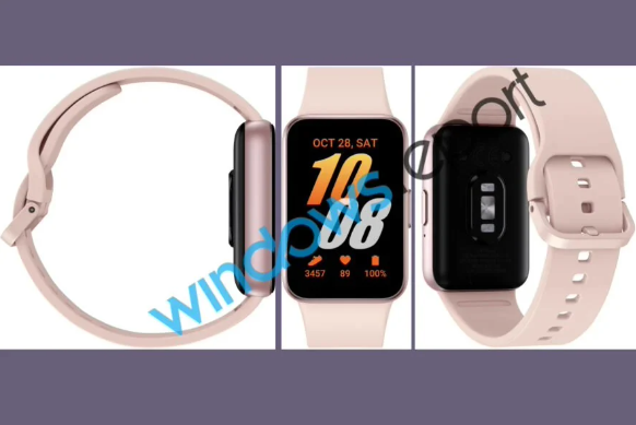 引人关注的三星Galaxy Fit 3运动手环首批渲染图曝光