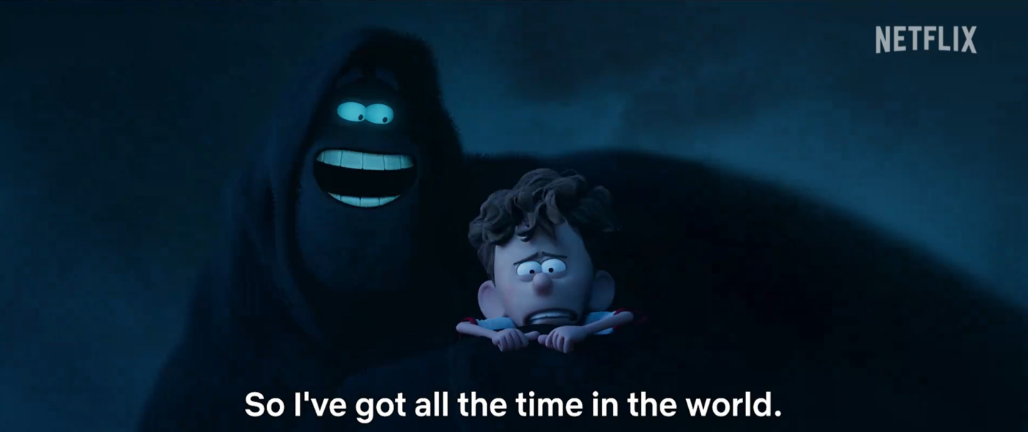 梦工厂动画电影《我的好朋友黑漆漆》预告公布,明年 2 月 2 日上线 Netflix