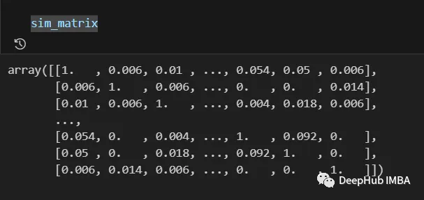 无监督学习的集成方法：相似性矩阵的聚类