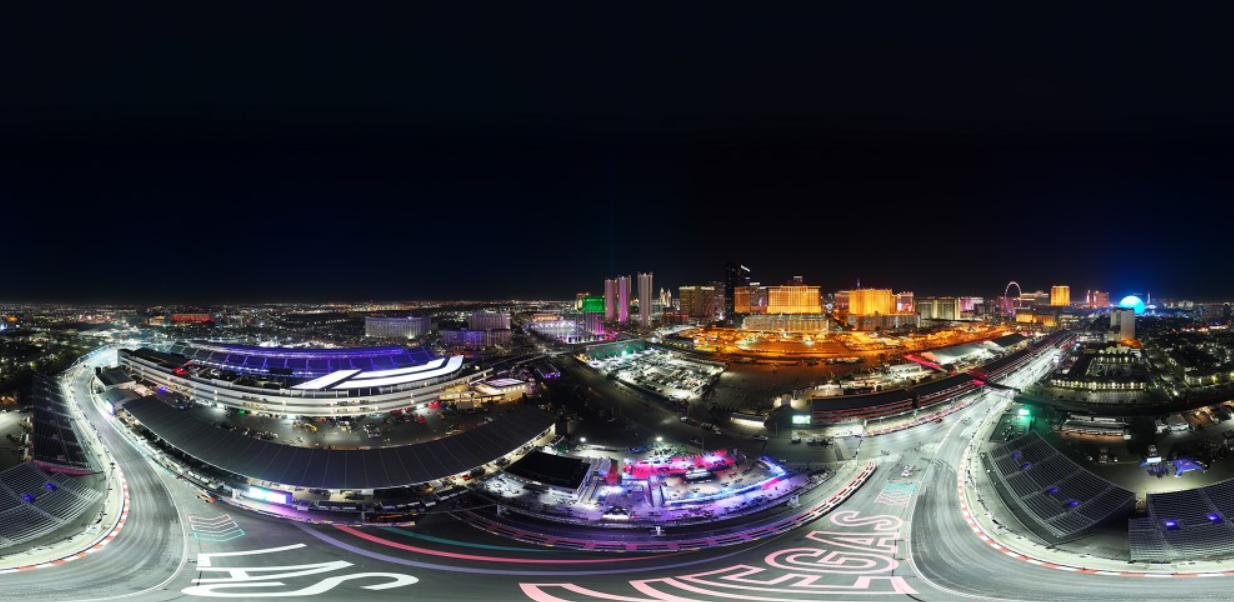 三星推出全球首个 481 英尺屋顶 LED 显示屏,用于 F1 赛车