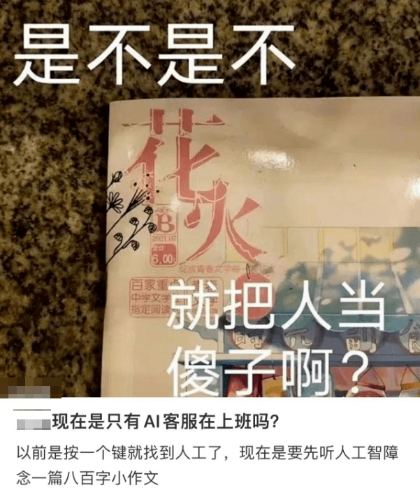 这届年轻人,被AI客服逼疯