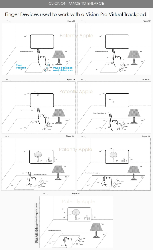 苹果成功获得手指设备专利,Vision Pro虚拟世界互动更上一层楼