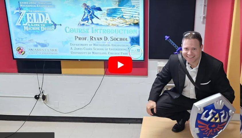 美国大学开《萨尔达传说：王国之泪》工程学让学生比赛打造机器人