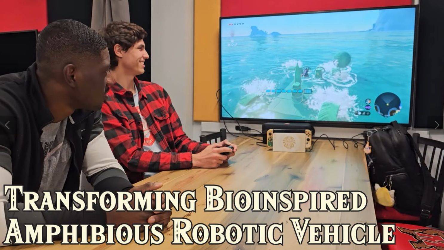 美国大学开《萨尔达传说：王国之泪》工程学让学生比赛打造机器人