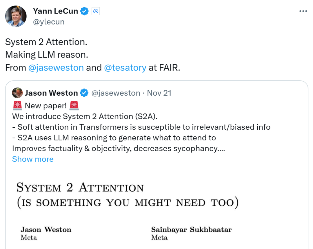 新标题：Meta改进Transformer架构：强化推理能力的新注意力机制