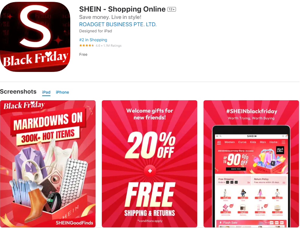 消息称 Shein 秘密申请赴美上市，最早 2024 年 IPO