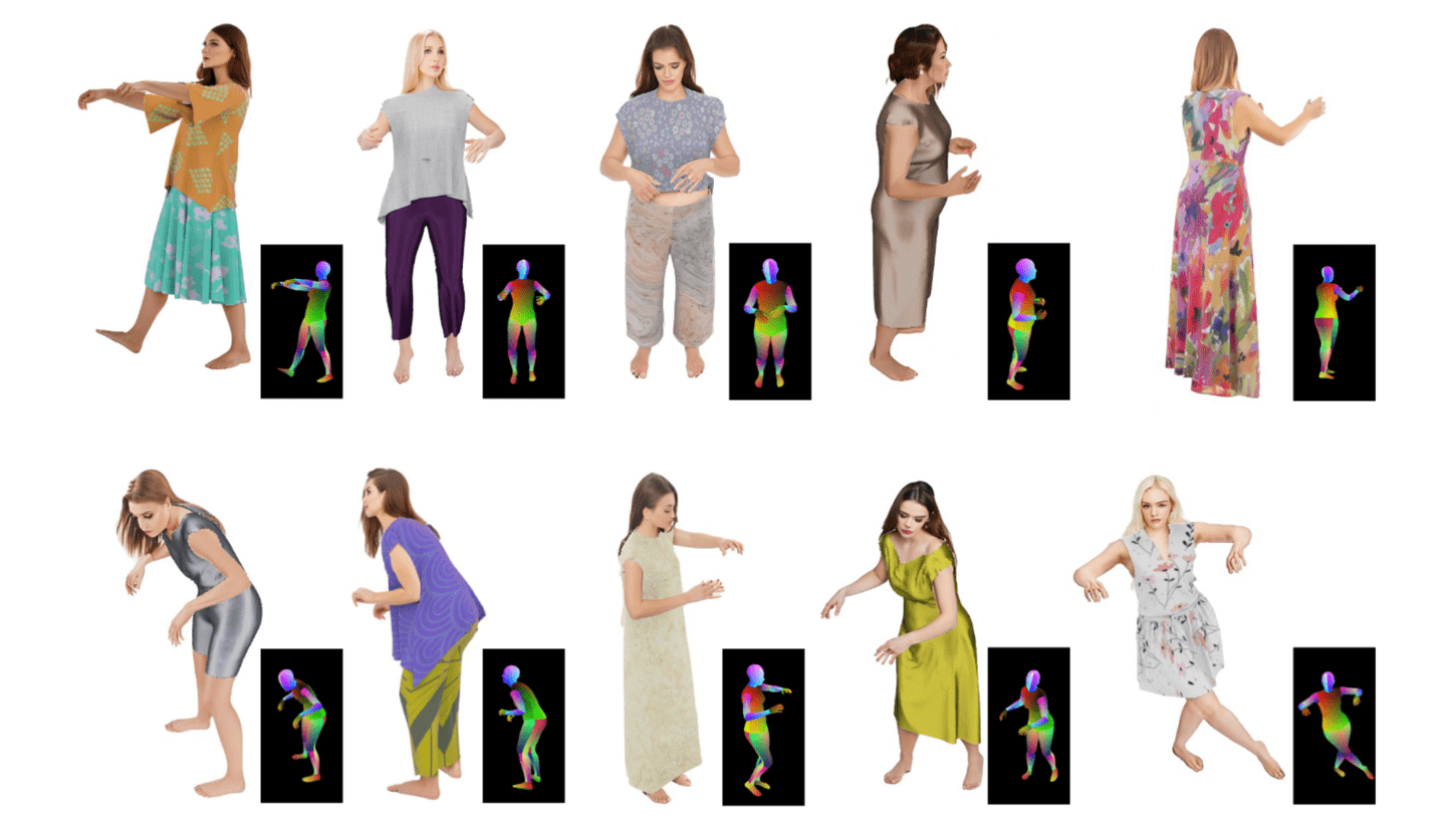 AI 换装新突破:经 100 万张照片训练,解构重建服装准确率 95.7%