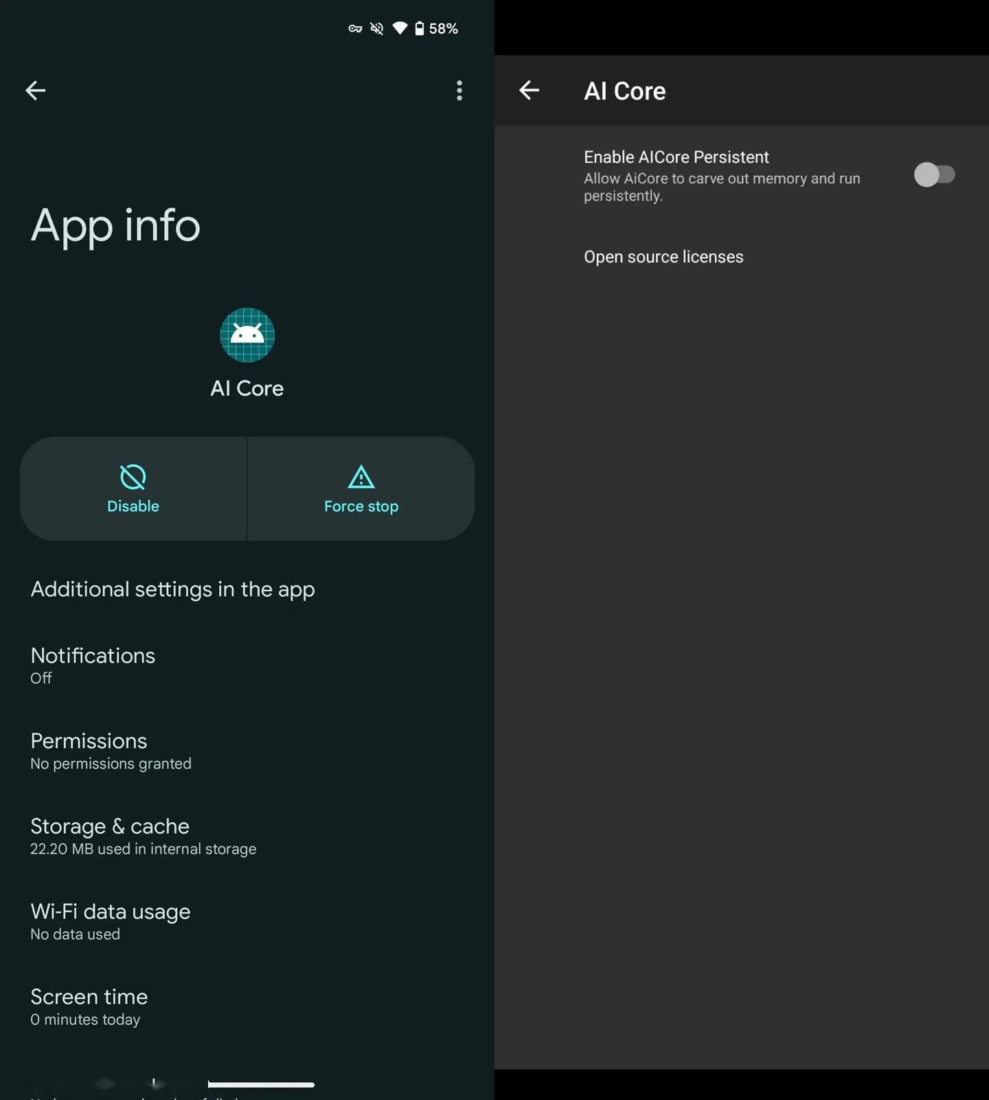 谷歌发布首个 AI Core 应用更新:管控本地 AI 模型运行