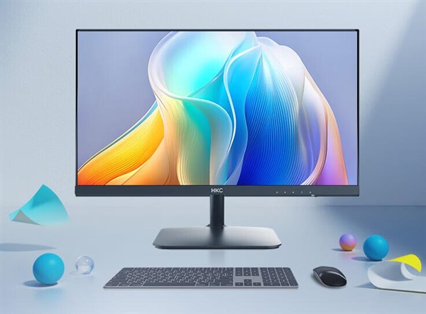 HKC S2416Q显示器:23.8英寸IPS屏幕,100Hz刷新率,呈现视觉盛宴!