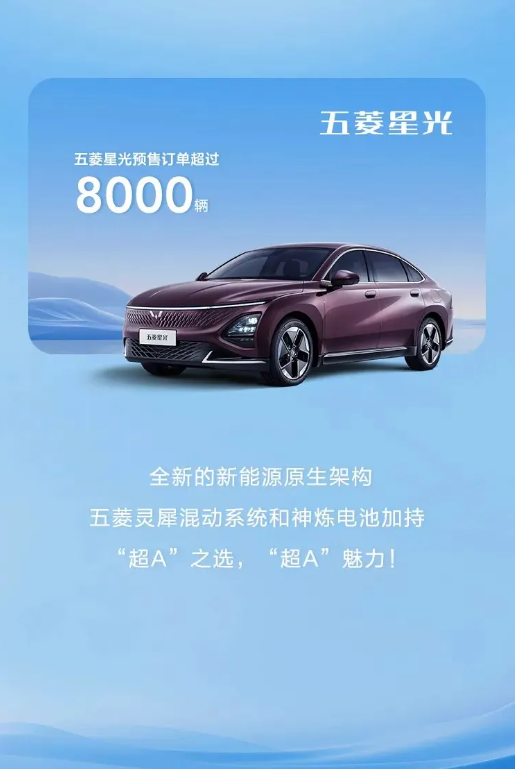 五菱汽车11月新能源销量大幅增长,环比增长率达66%