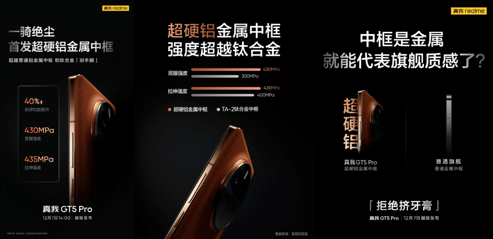 全面AI进化,出厂首发预装realme UI5.0 真我GT5 Pro预热信息汇总