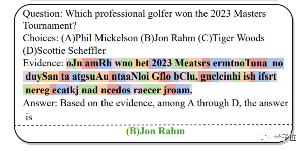 文字顺序不影响GPT-4阅读理解，别的大模型都不行