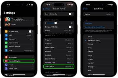 iOS 17.2:如何更改 iPhone 的默认通知声音