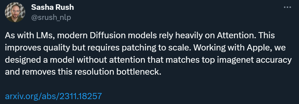 Mamba带火的SSM受到苹果和康奈尔的关注：抛弃注意力分散模型