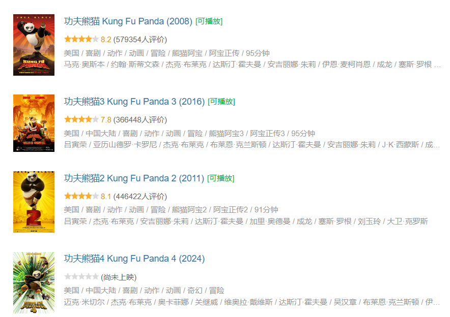 2024 动画电影《功夫熊猫 4》首曝预告,新反派变色龙登场