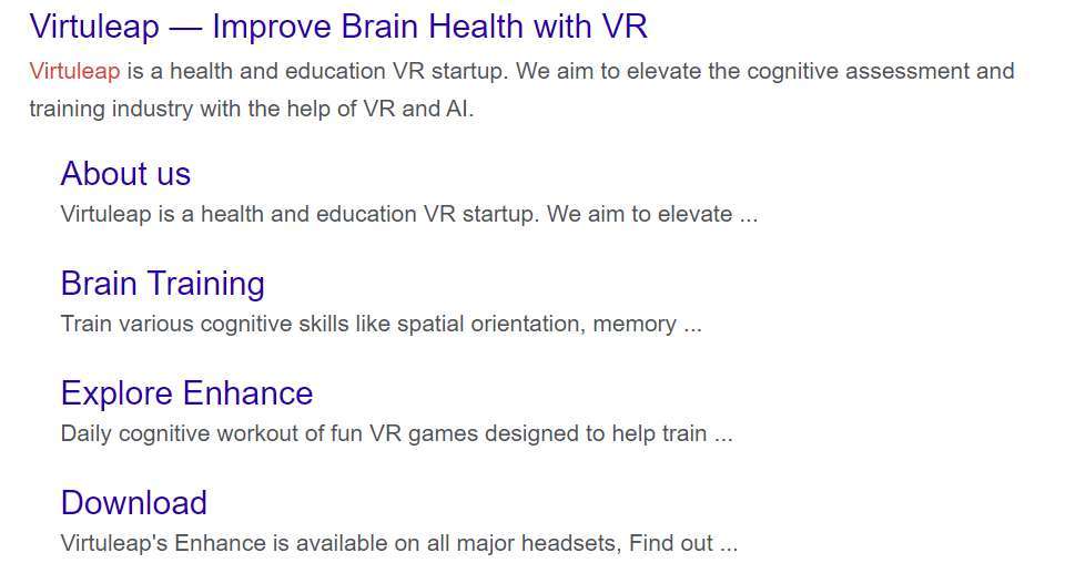 VR技术助力大脑健康，Virtuleap成功获得250万美元融资