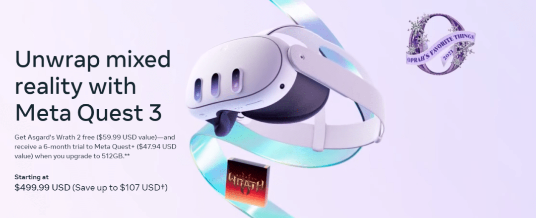 Meta Quest 3的上半身追踪功能可减轻晕VR的不适感