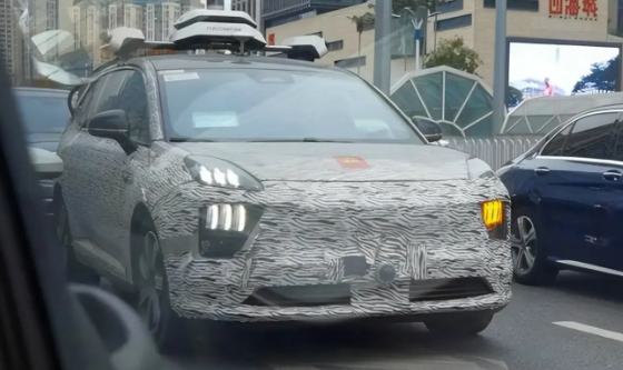 昊铂AH8路试照片曝光：为未来电动SUV树立新的标杆