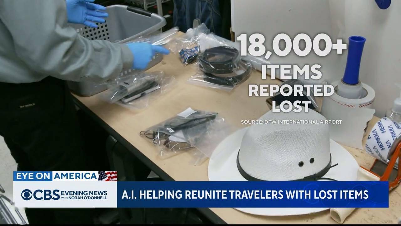 达拉斯机场利用AI提高失物招领效率：每年记录并归还1.8万件物品的90%