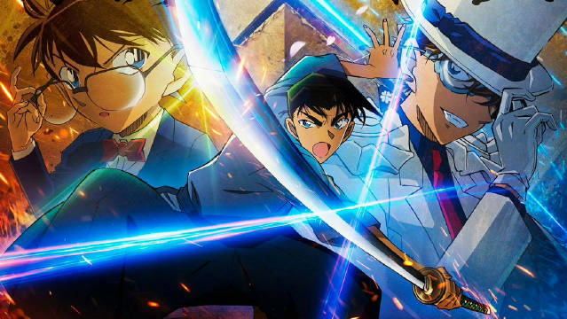 怪盗基德 VS 服部平次，《名侦探柯南：百万美元的五棱星》最新剧场版预告公布