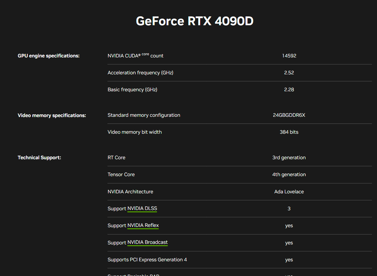 特供版显卡RTX4090D上市，售价12999元