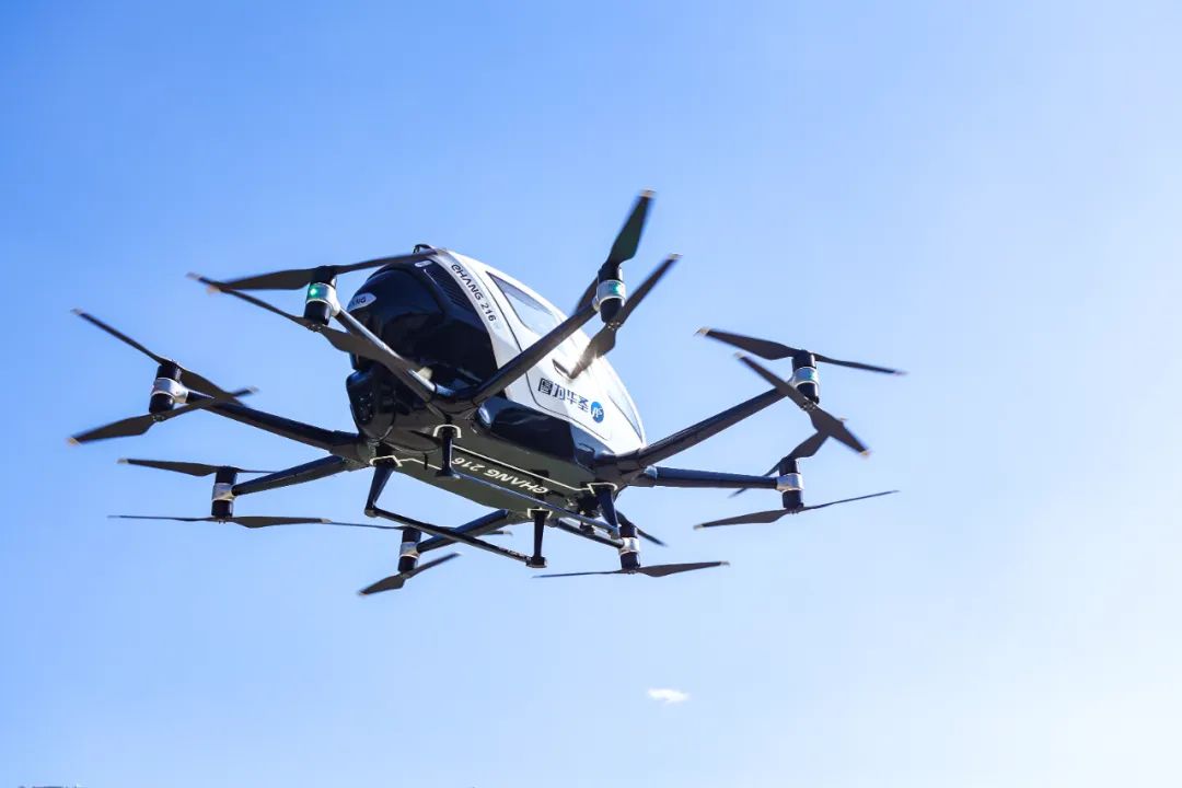 深圳市低空融合飞行示范区 eVTOL 首飞测试完成