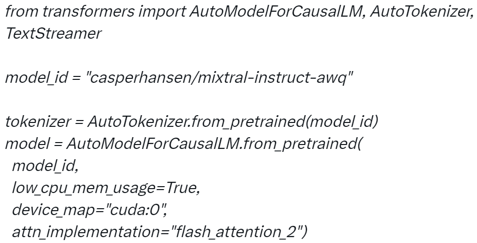 8x7B MoE与Flash Attention 2结合，不到10行代码实现快速推理