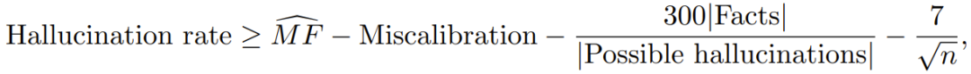 大模型幻觉问题无解?理论证明校准的LM必然会出现幻觉