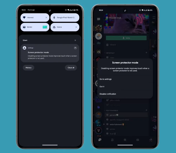 谷歌Pixel 8系列贴心上线:贴膜即启屏幕保护模式,触控体验再升级