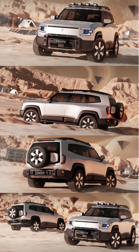 曝光！全新深蓝G318 SUV，预计起价30万，具备增程式动力和拖车能力