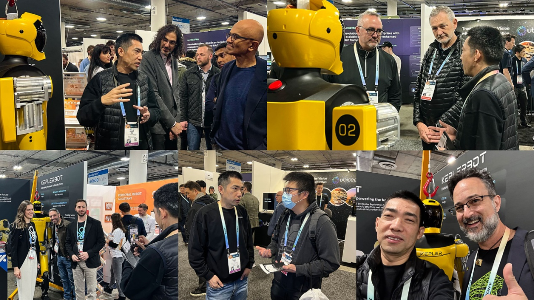 成立4个月，引微软CEO与国际媒体关注！开普勒人形机器人2024CES首秀人气爆棚