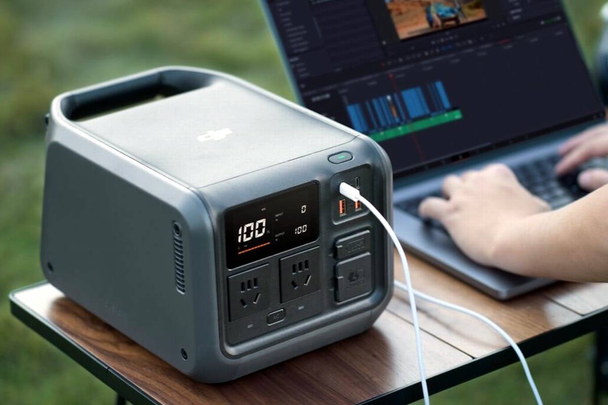 DJI大疆发布2200W户外电源，双PD3.1，支持无人机电池快充