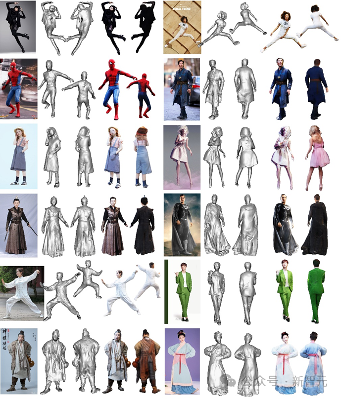 几何纹理重建新SOTA!浙大提出SIFU:单图即可重建高质量3D人体模型