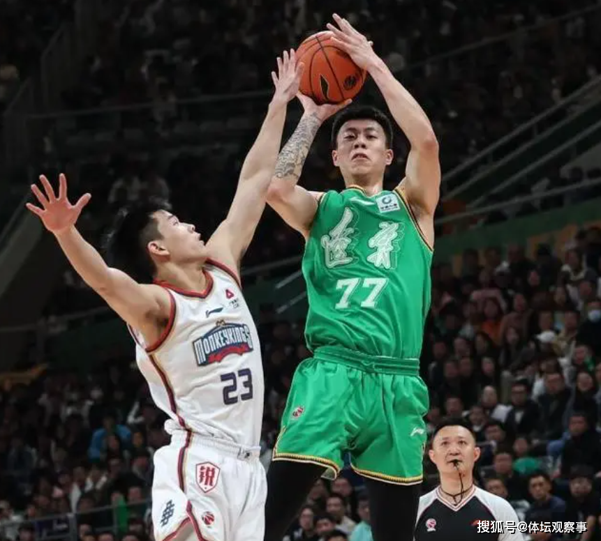34+27！恭喜辽篮，迎新王牌，乌戈笑，隔空叫板胡明轩，CBA二人转