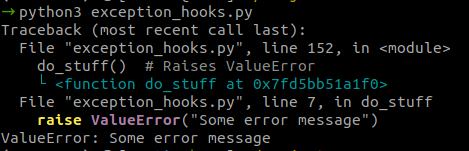 涨知识！Python 的异常信息还能这样展现